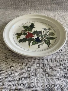 Portmeirion The Holly & The Ivy 8.5"Salad Plate Christmas Made In Britain - Picture 1 of 6