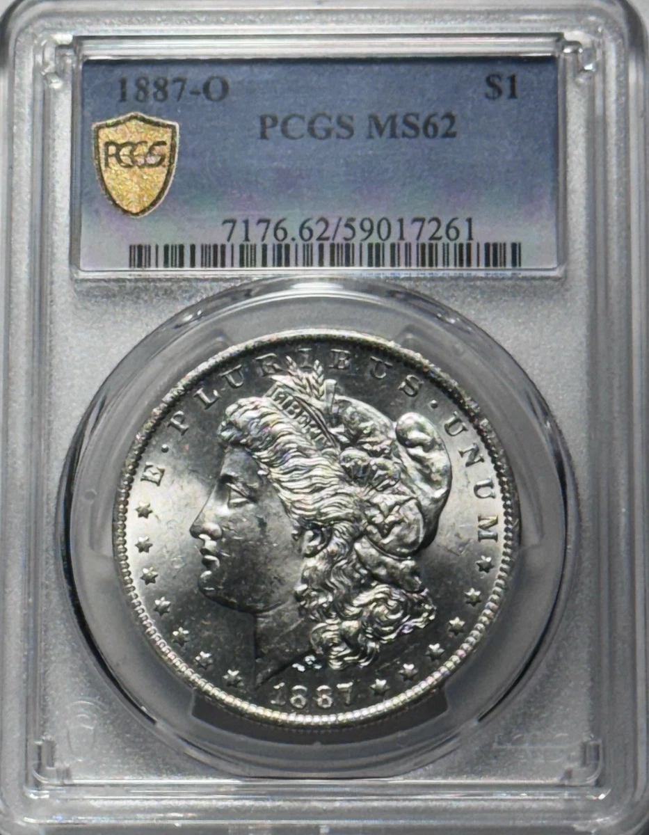 MS 62 Graded 1887 Year Morgan US Dollars (1878-1921) for sale | eBay