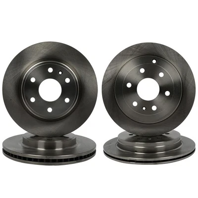Fits BUICK ENCLAVE 2008 2009 2010 2011 2012 - 2017 Front & Rear Brake Rotors Foto 1 de 4