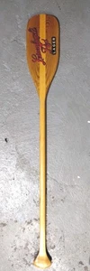 De Colección McCANN PADDLE 46" Madera Canoa Paddle Chippewa Falls Leinenkugel's Rojo - Imagen 1 de 6