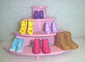 Barbie Shoes - 6 Pair ~*~VGUC~*~6 Colors~*~6 Styles~*~No Japan~*~Set 4 - Picture 1 of 7