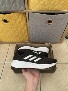 Adidas Galaxy 6 schwarz weiß Laufen Turnschuhe Schuhe neu im Karton Größe 9,5 UK Herren GW3848 - Bild 1 von 16