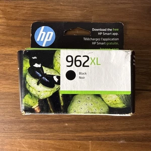 HP OfficeJet 962XL schwarze Tintenpatrone Original-Zubehör-Hersteller hohe Reichweite – Ablaufdatum 9/2024 - Bild 1 von 2