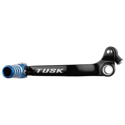 Palanca de cambios plegable Tusk punta negra/azul para Yamaha TTR125LE 2008-2009,2011-2026 Foto 1 de 3