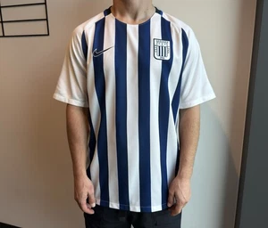 DDP Nike Alianza Lima 2017 2018 Home Jersey Peru T-Shirt Soccer Football Sz L - Picture 1 of 13