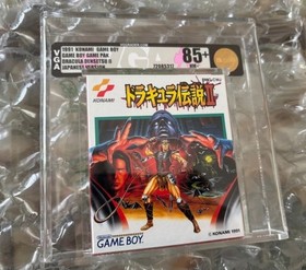 Dracula Densetsu II Castlevania Nintendo Game Boy Japanese VGA 85+ Gold not WATA