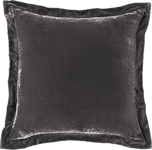 Neu in Packung - Hiend Accents Euro Sham 27" x 27" - Stella Flansch - Schiefer - Bild 1 von 1