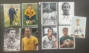WM 1966 DFB Vize-Weltmeister Konvolut signed 17 Fotos ca. 10x15 Autogramme (127) - Picture 1 of 2