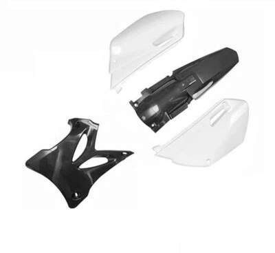 BLACK YAMAHA YZ85 YZ 85 PLASTIC FENDERS KIT 2002-2014 M PS69 - Image 1 of 4