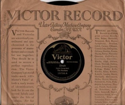 Revelers - Dinah / Oh, Miss Hannah 10" 78 - Image 1 of 4