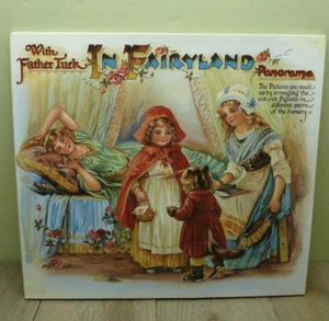 With Father Tuck In Fairyland Vintage Panorama Red Riding Hood Cinderella Rare - Picture 1 of 6