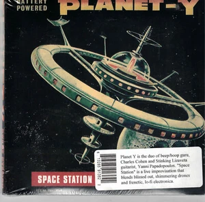 Space Station by Planet-Y (CD, 2007 Public Guilt) Lo-Fi Electronic Duo/Live/NEW! - Picture 1 of 1