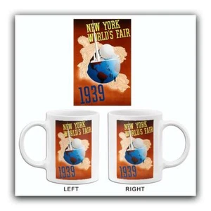 Feria Mundial de Nueva York 1939 - Taza publicitaria promocional - Imagen 1 de 3
