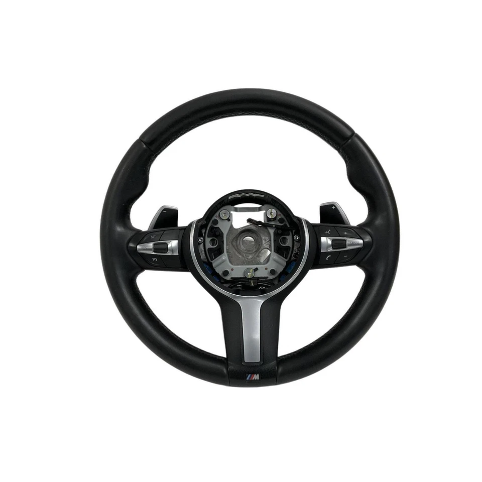 2016 BMW M235i Steering Wheel "M" Black Leather Factory OEM Replacement Part - Image 1 of 4