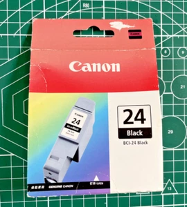 Canon BCI-24 Black Ink Cartridge - Genuine, High Quality, Great Condition - Picture 1 of 2