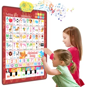 Electronic Alphabet Wall Chart, Toddler Learning Toy, English & Spanish - Picture 1 of 11