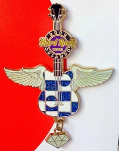 2009 Hard Rock Hotel Orlando Wing serie de guitarras Dangle Le pin - Imagen 1 de 1