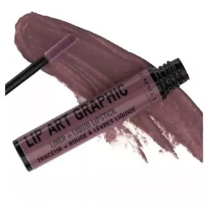 2 lápiz labial líquido delineador gráfico Rimmel Lip Art, # 220 Vandal, 0,06 fl oz - Imagen 1 de 3