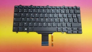 Clavier FR Dell Latitude 12 5000 E5250 E7250 E7270 Françai 0H708X Backlit - Picture 1 of 6