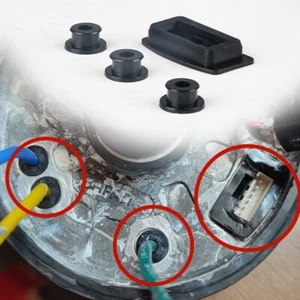 Dichtung Gummiring für BAFANG BBS01/02 Mid Motor Hall Wire Plug Wasserdicht Neu - Bild 1 von 5