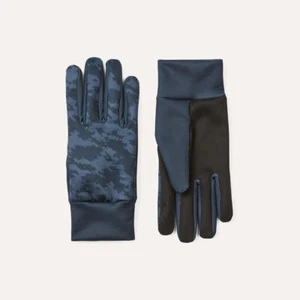 SealSkinz Ryston Water Repellent Skinz Print Nano Fleece Gloves - Navy - Picture 1 of 4