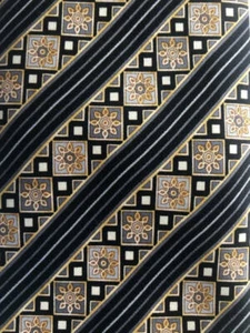 LANVIN NWOT Multicolor Striped Silk Tie FRANCE 59" x 4" - Picture 1 of 6