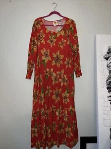 Farm Rio Maxikleid Golden Lily Größe XL - Bild 1 von 13