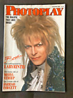 Photoplay Magazine 1986 David Bowie, Labyrinth, Streep, Belushi