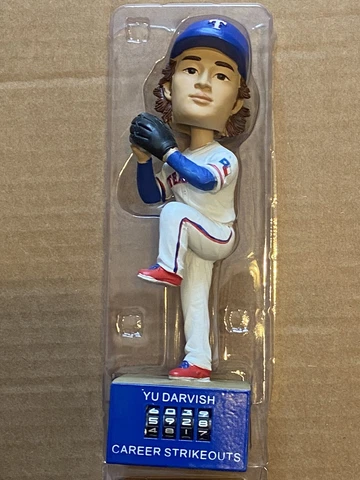 YU DARVISH Texas Rangers K-COUNTER - Uniform Color “BLUE” 2013 BOBBLEHEAD NEW! Cover