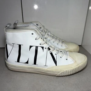 Mens VALENTINO GARAVANI VLTN High Top Sneakers Size 43 #34961 - Picture 1 of 21