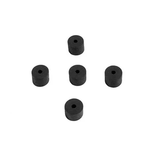 Flat Rubber Washers.  1/8" I.D., 1/2 O.D., 3/8" thick - Imagen 1 de 1