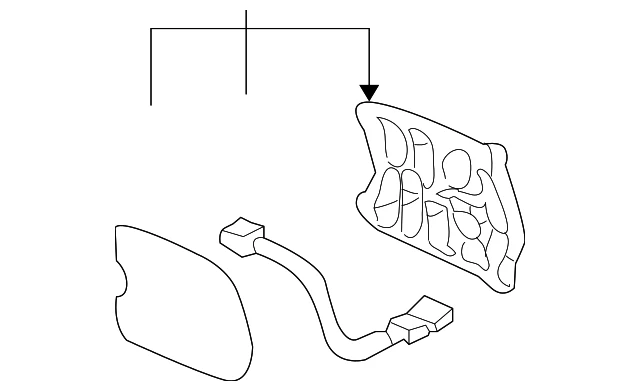Подлинный светодиодный блок Acura 2004-2008 TL 33502-SEP-A01 - Изображение 1 из 2