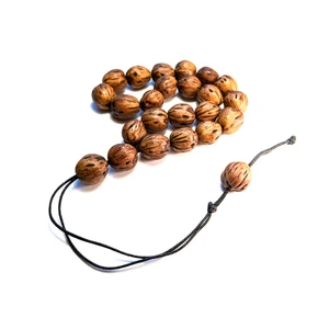 21 Juniper Seed Slightly Aromatic Worry Beads Greek Komboloi Hellas Misbaha 025 - Picture 1 of 6