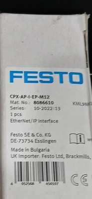 El precio de Festo CPX-AP-1-EP-M12 es para los 4 Foto 1 de 3