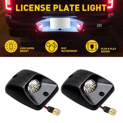 适用于 1995 - 2004 年丰田 tacoma 2003 02 18 LED 板车牌灯超后亮 — 第 1/4 张图片