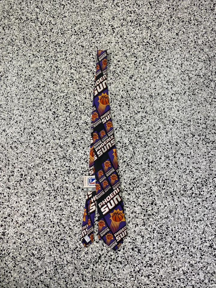 Corbata de Colección Phoenix Suns Baloncesto Deportes NBA Hecha en EE. UU. 100% Seda NUEVA Foto 1 de 3