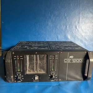 PEAVEY CS 1200x Stereo Power Amplifier 900X2@2ohm 1800 Watts USA - Picture 1 of 10