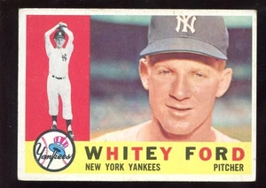 1960 Topps Baseball Card #35 Whitey Ford ALC New York Yankees - Picture 1 of 1
