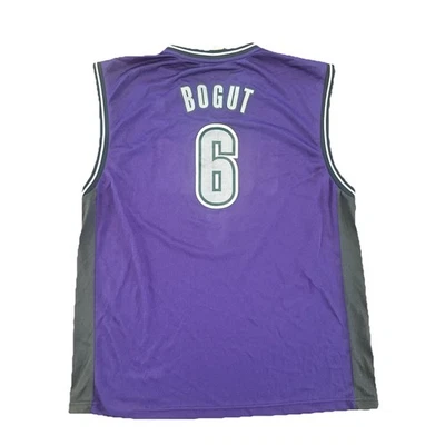 Milwaukee Bucks Jersey XL Andrew Bogut Mens Purple Reebok Vintage  - Image 1 of 4