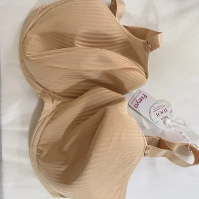 Freya Size 16G bra Beige Nude Soft Cup Underwire Full Coverage Idol - image 1 of 4