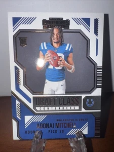 2024 Panini Contenders - Draft Class Contenders Adonai Mitchell #18 Bronze (RC) - Picture 1 of 2