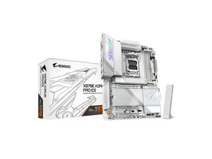 GIGABYTE X870E AORUS PRO ICE AM5 LGA 1718, ATX, DDR5, 4x M.2, PCIe 5.0, USB4, - Picture 1 of 5
