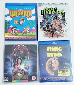 NEU ~ THE WIZARD ~ LITTLE MONSTERS ~ SCARED STIFF ~ MAC AND ME BLU-RAY KONVOLUT - Bild 1 von 1