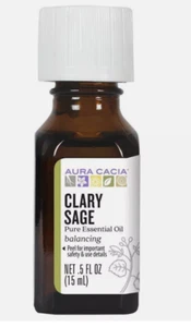 Aura Cacia Clary Sage Essential Oil 0.5 fl oz Oil - Picture 1 of 1