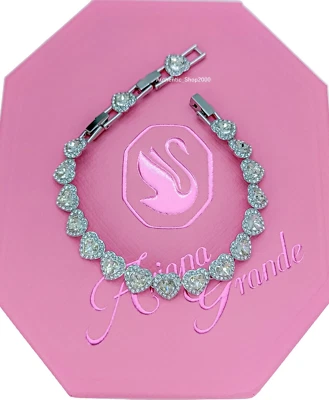 Nuevo en Caja de Regalo 100% Auténtico Ariana Grande x Swarovski Tenis Pulsera 5720860 Foto 1 de 4
