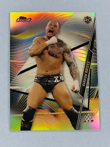 2020 WWE Topps Finest Chrome Refractor Card #84 Karrion Kross Rookie RC - Picture 1 of 2