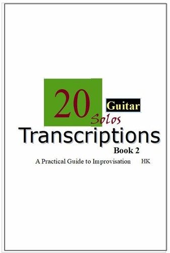 20 GITARRENTRANSKRIPTIONEN BUCH 2: Ein praktischer Leitfaden zur Improvisation