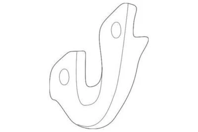 Genuine Ford 2004-2010 Ranger F-250/350 Super Duty Grip Handle 1L5Z-1031406-AAA - Image 1 of 2