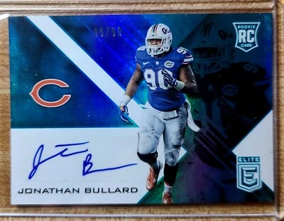 2016 Donruss Elite 96/99 Jonathan Bullard #ERA-BU Rookie Auto - Image 1 of 2