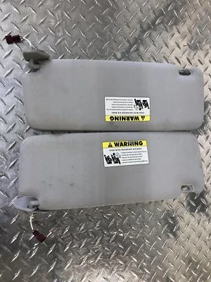 Комплект серых солнцезащитных козырьков 2006-2008 BMW 750I E65 оригинальные протестированы - Изображение 1 из 4